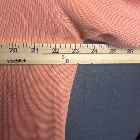 Pendleton 1/4 Zip Up Pullover Sweater Adult Xl Pink Cotton Long Sleeve Mens - Picture 5 of 7